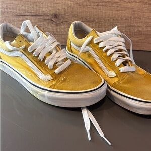 Vans Mustard Yellow Sneakers